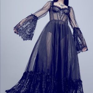 SOLD!! DANCE WITH DEATH DRESS